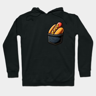 hotdog pocket Hoodie